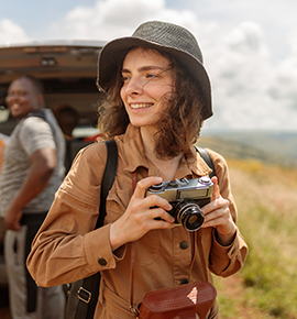 Safari dans la savane sauvage