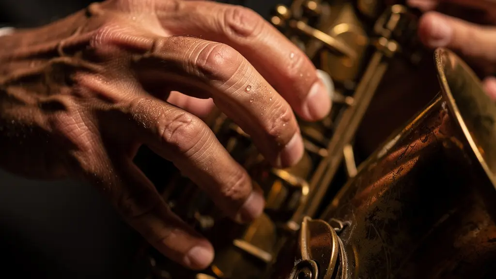 Musiciens de jazz en pleine jam session dans un club intimiste africain
